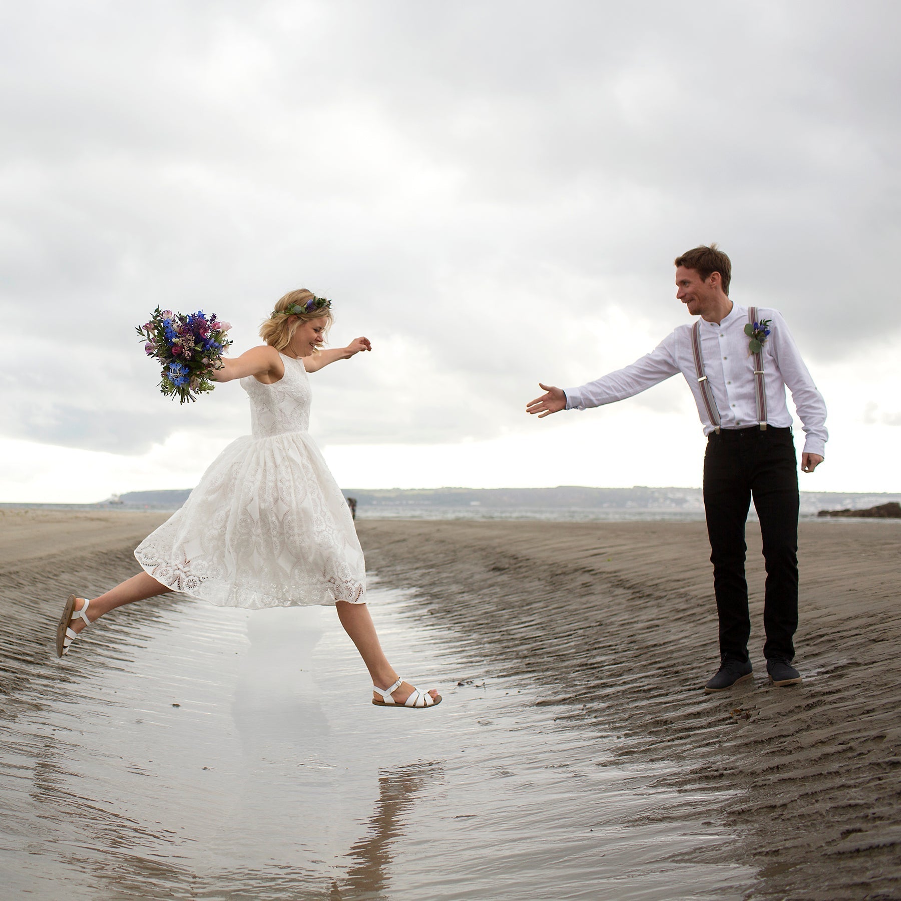 A Relaxed, Cornish Wedding: A Day Full of Fun and Personality