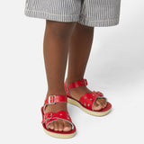 Sweetheart Red Kids Sandal - Salt-Water Sandals Asia