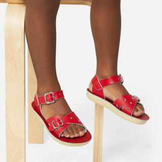 Sweetheart Red Kids Sandal - Galentines Collection - Salt-Water Sandals Asia