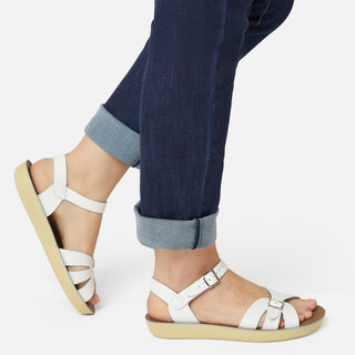 Boardwalk White Womens Sandal