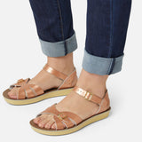 Boardwalk Rose Gold Womens Sandal - Salt-Water Sandals Asia