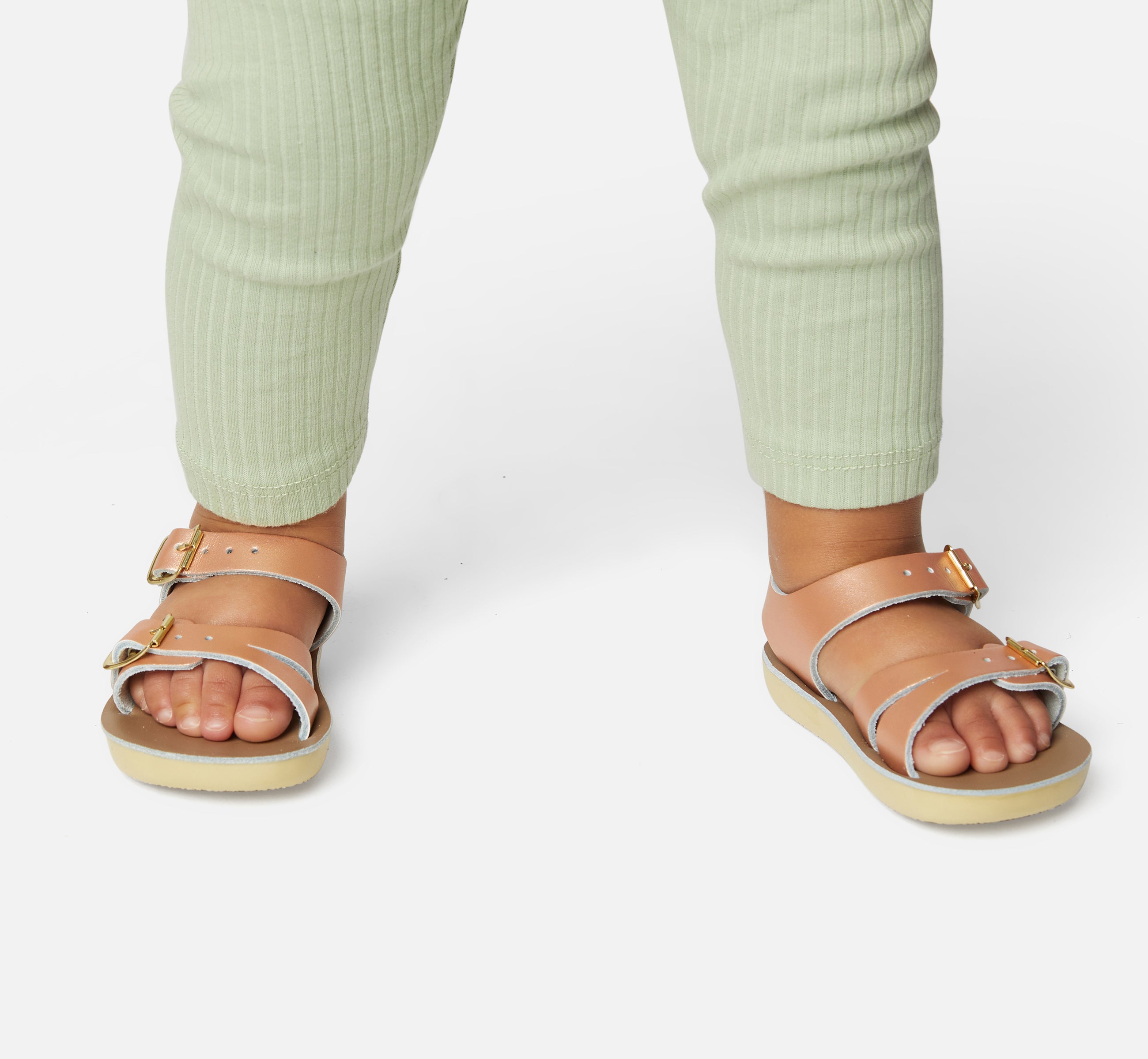 Seawee Rose Gold Kids Sandal - Salt-Water Sandals Asia