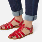 Fisherman Shark Original Red Womens Sandal - Salt-Water Sandals Asia