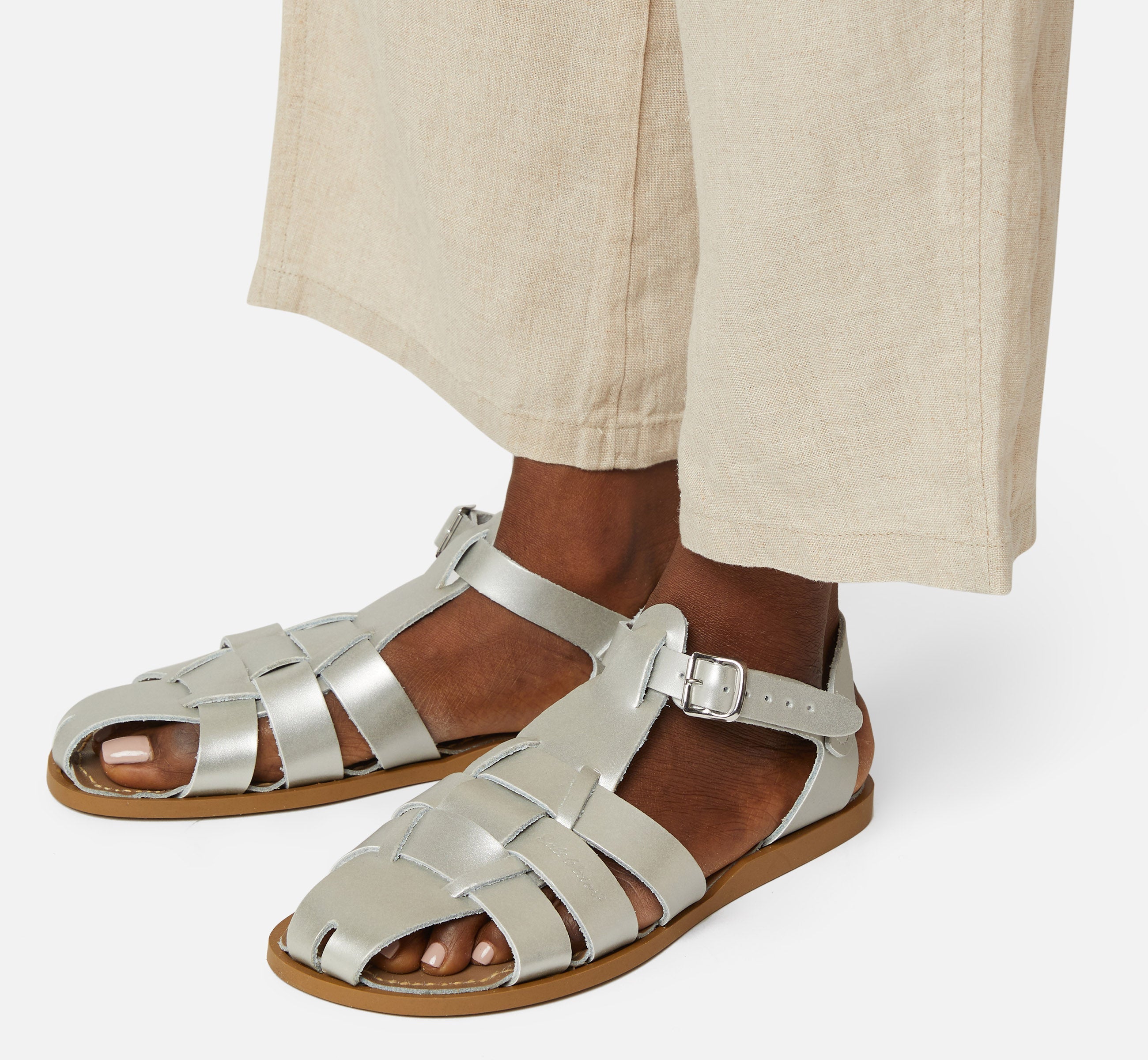 Shark Original Silver Womens Sandal