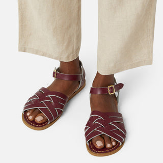 Retro Claret Womens Sandal - Galentines Collection - Salt-Water Sandals Asia