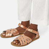 Retro Rose Gold Womens Sandal - Salt-Water Sandals Asia