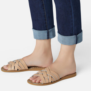 Retro Slide Latte Womens Sandal - Summer Sale - Salt-Water Sandals Asia