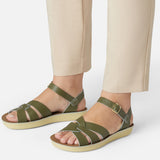 Swimmer Olive Womens Sandal - Salt-Water Sandals Asia