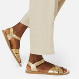 Classic Gold Womens Sandal