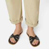 Classic Slide Black Womens Sandal - Summer Sale - Salt-Water Sandals Asia